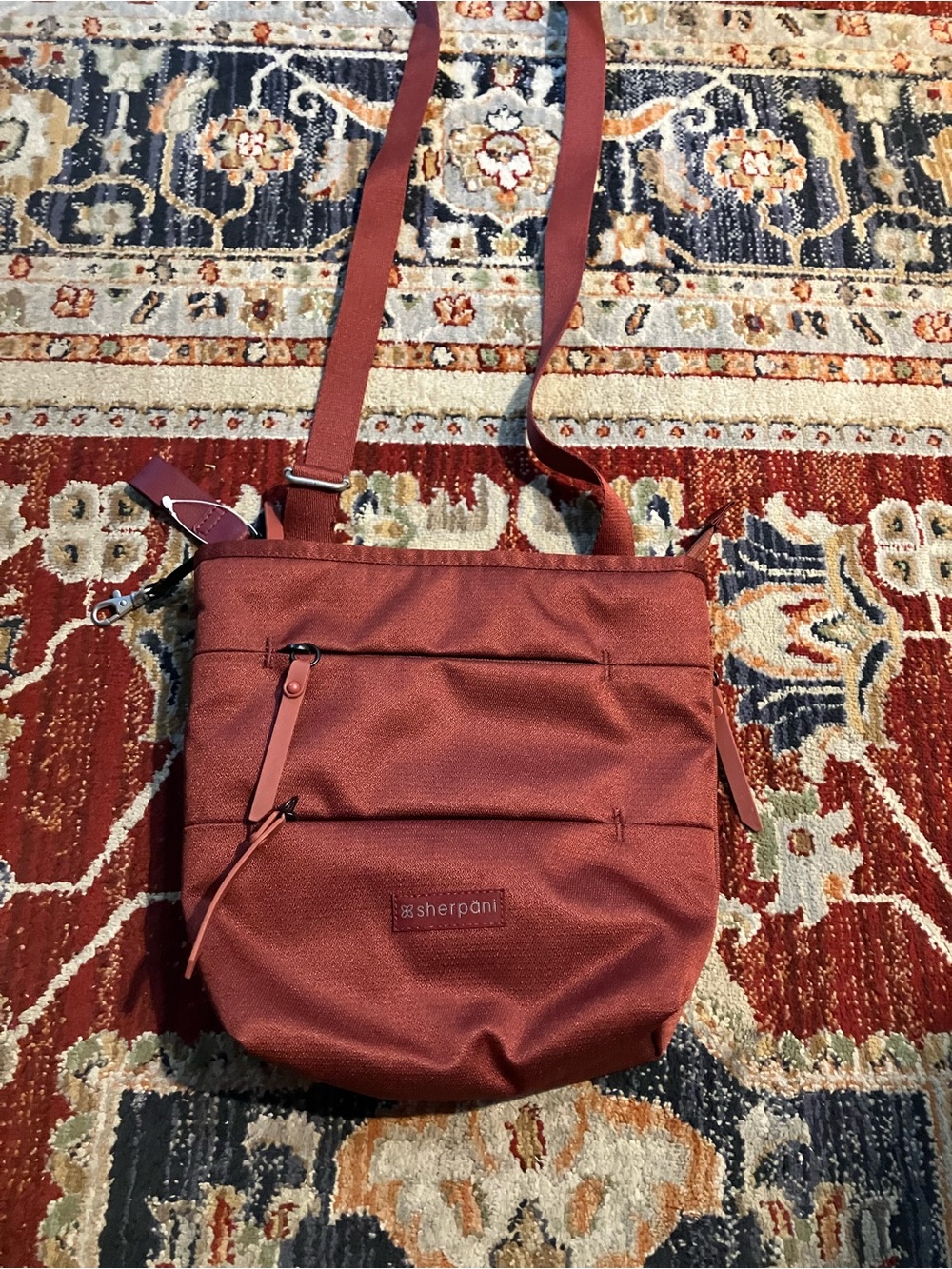 Sherpani Anti-Theft Sadie Bag Red